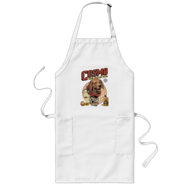 Guardians of the Galaxy Cosmo The Space Dog Long Apron (Front)