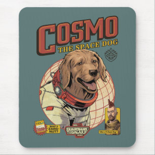 Guardians of the Galaxy Cosmo The Space Dog Mouse Pad
