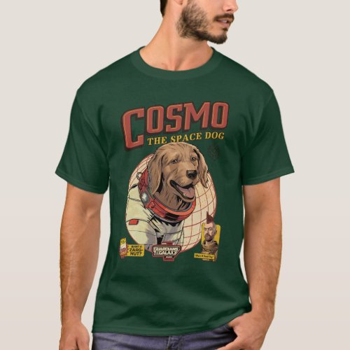 Guardians of the Galaxy Cosmo The Space Dog T_Shirt
