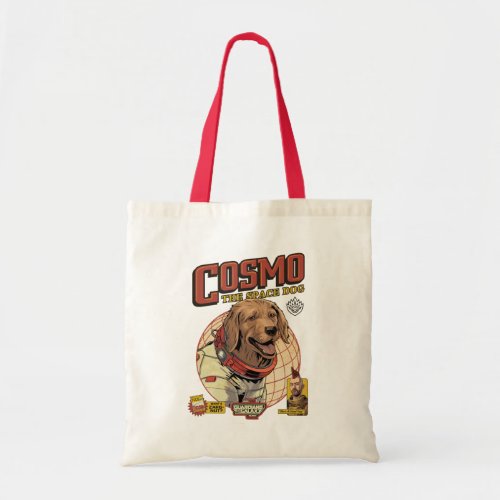 Guardians of the Galaxy Cosmo The Space Dog Tote Bag