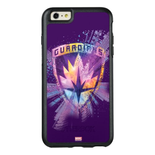 Guardians of the Galaxy  Crest Neon Burst OtterBox iPhone 66s Plus Case