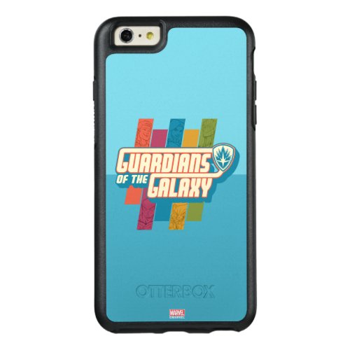 Guardians of the Galaxy  Crew Color Bar Logo OtterBox iPhone 66s Plus Case