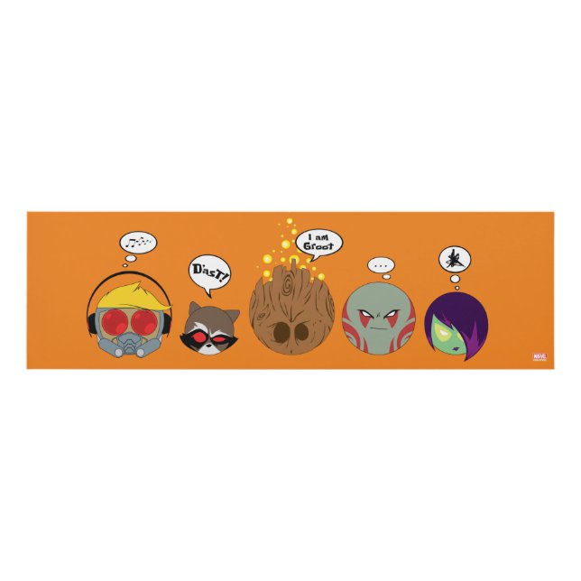 Guardians of the Galaxy | Crew Comic Emoji Art (Front)