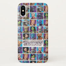Guardians of the Galaxy | Crew Grid iPhone X Case