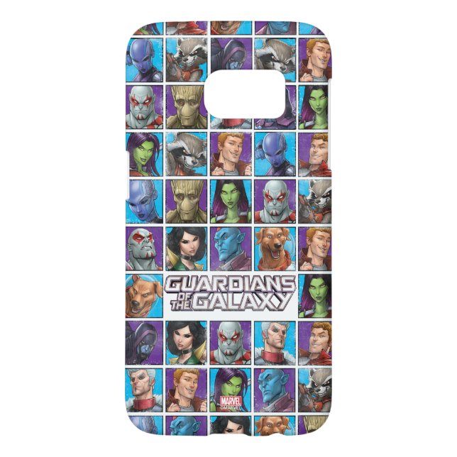 Guardians of the Galaxy | Crew Grid Case-Mate Samsung Galaxy Case (Back)