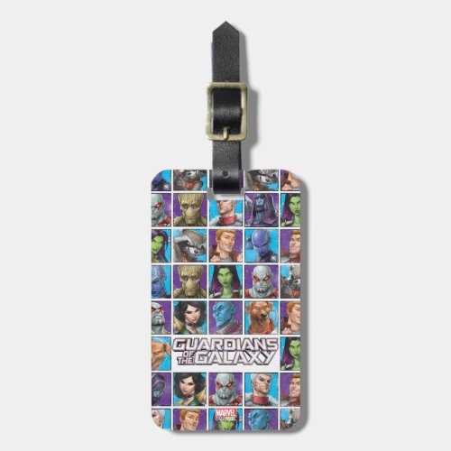 Guardians of the Galaxy  Crew Grid Luggage Tag
