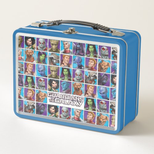 Guardians of the Galaxy  Crew Grid Metal Lunch Box