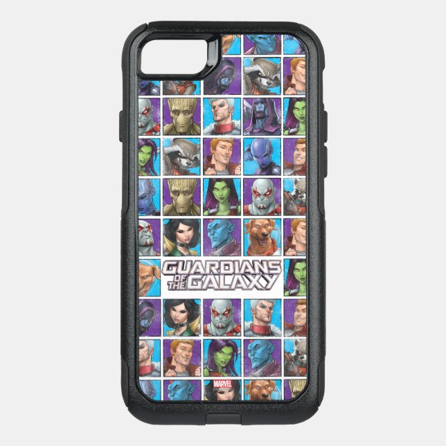 Guardians of the Galaxy | Crew Grid Otterbox iPhone Case (Back)