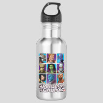 Guardians of the Galaxy | Crew Grid Stainless Steel Water Bottle