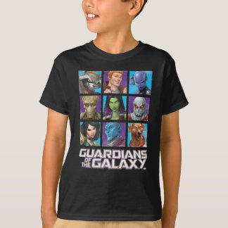 Guardians of the Galaxy | Crew Grid T-Shirt
