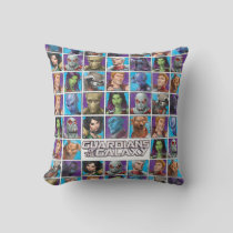 Guardians of the Galaxy | Crew Grid Throw Pillow