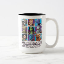 Guardians of the Galaxy | Crew Grid Two-Tone Coffee Mug