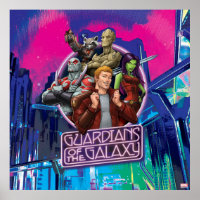 Guardians of the Galaxy | Crew Neon Sign