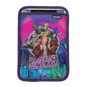 Guardians of the Galaxy | Crew Neon Sign Sleeve For iPad Mini (Front Device)