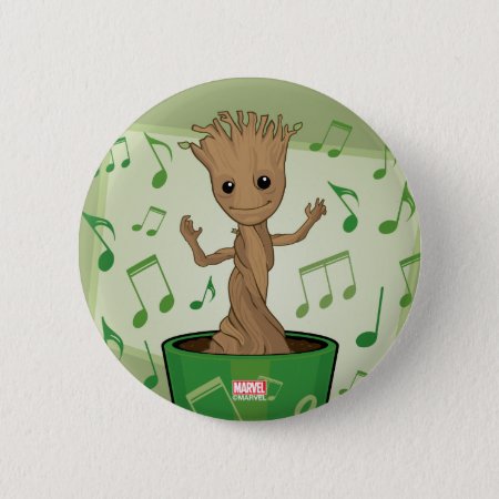 Guardians Of The Galaxy | Dancing Baby Groot Button