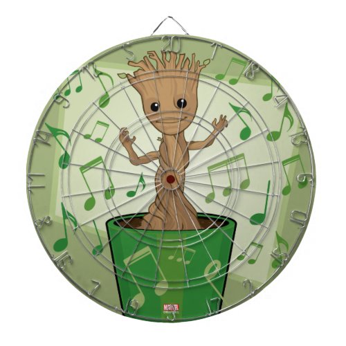 Guardians of the Galaxy  Dancing Baby Groot Dartboard With Darts