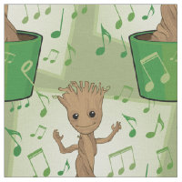 Guardians of the Galaxy | Dancing Baby Groot Fabric