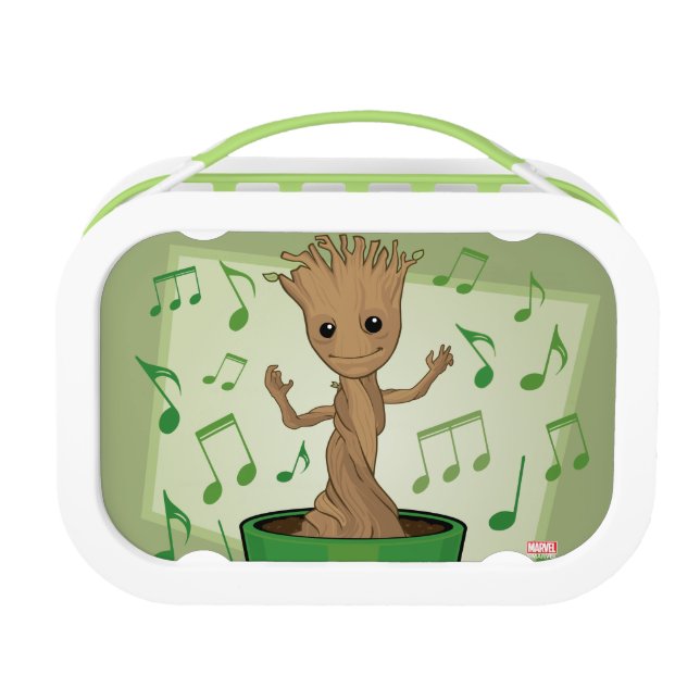 Guardians of the Galaxy | Dancing Baby Groot Lunch Box (Front)