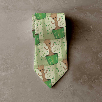 Guardians Of The Galaxy | Dancing Baby Groot Neck Tie by gotgclassics at Zazzle