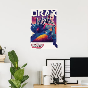 Guardians of the Galaxy Drax Character Poster