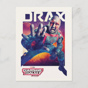 Guardians of the Galaxy Drax Character Poster Postcard