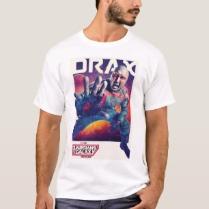 Guardians of the Galaxy Drax Character Poster T-Shirt
