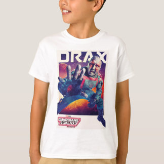 Guardians of the Galaxy Drax Character Poster T-Shirt