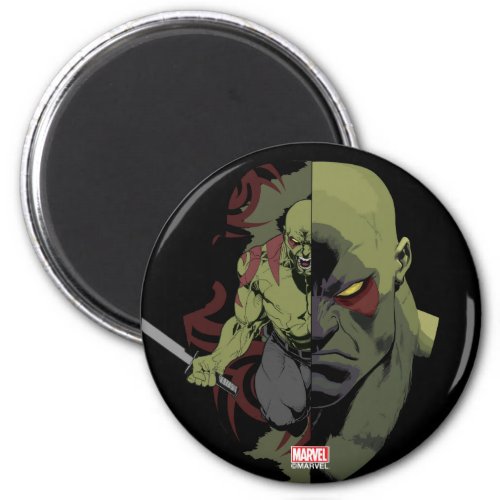 Guardians of the Galaxy  Drax Close_Up Graphic Magnet
