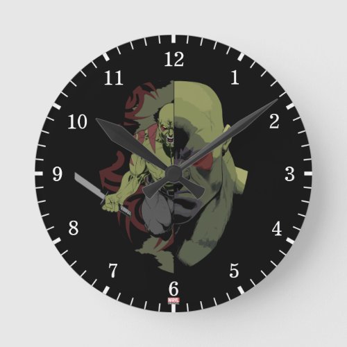 Guardians of the Galaxy  Drax Close_Up Graphic Round Clock