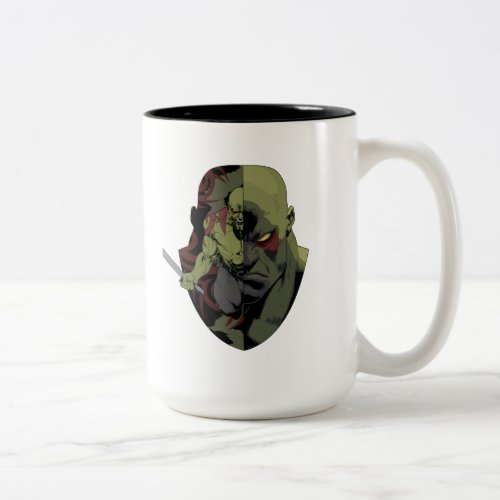 Guardians of the Galaxy  Drax Close_Up Graphic Two_Tone Coffee Mug