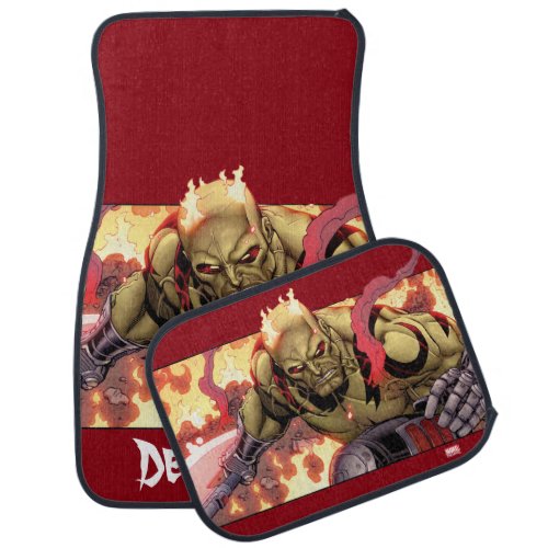 Guardians of the Galaxy  Drax In Flames Car Mat