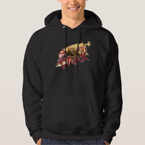 Guardians of the Galaxy  Drax In Flames Hoodie