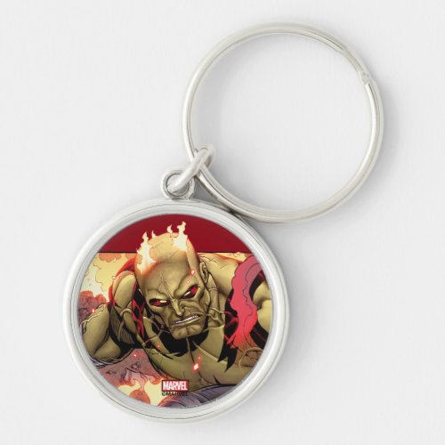 Guardians of the Galaxy  Drax In Flames Keychain