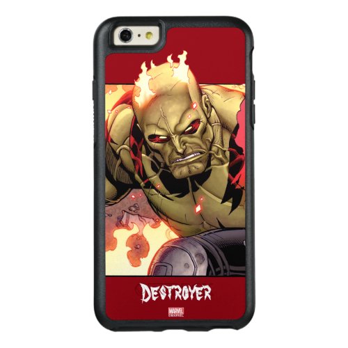 Guardians of the Galaxy  Drax In Flames OtterBox iPhone 66s Plus Case