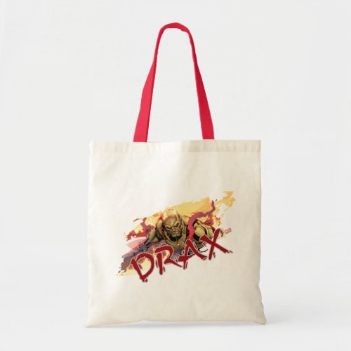 Guardians of the Galaxy  Drax In Flames Tote Bag
