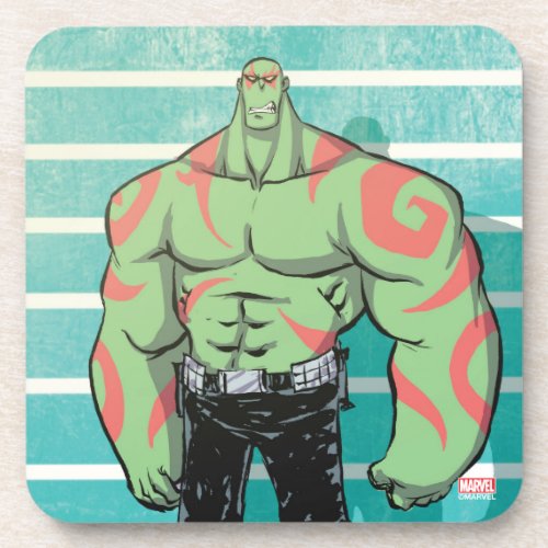 Guardians of the Galaxy  Drax Mugshot Drink Coaster