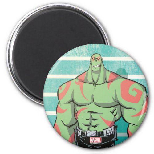 Guardians of the Galaxy  Drax Mugshot Magnet