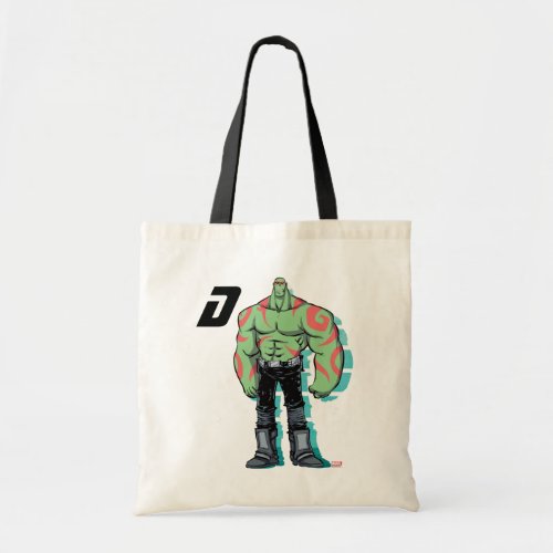 Guardians of the Galaxy  Drax Mugshot Tote Bag
