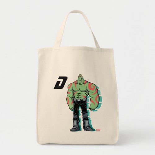 Guardians of the Galaxy  Drax Mugshot Tote Bag