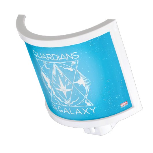 Guardians of the Galaxy | Galactic Logo Badge Night Light (Angled)