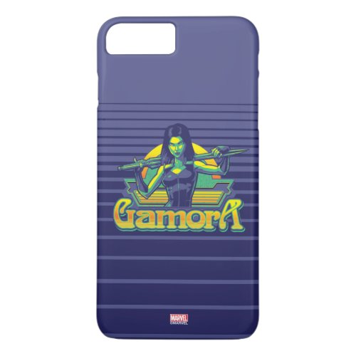 Guardians of the Galaxy  Gamora Cartoon Badge iPhone 8 Plus7 Plus Case
