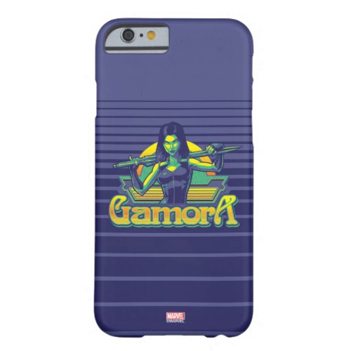 Guardians of the Galaxy  Gamora Cartoon Badge Barely There iPhone 6 Case