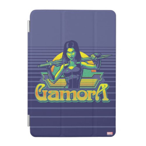 Guardians of the Galaxy  Gamora Cartoon Badge iPad Mini Cover