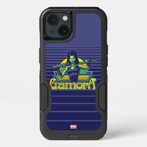 Guardians of the Galaxy  Gamora Cartoon Badge iPhone 13 Case