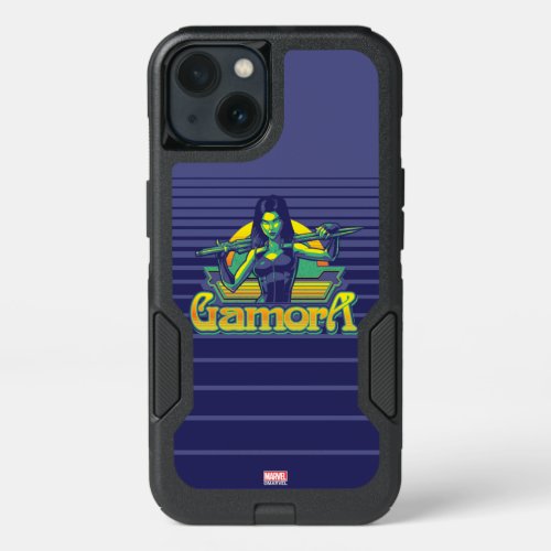 Guardians of the Galaxy  Gamora Cartoon Badge iPhone 13 Case