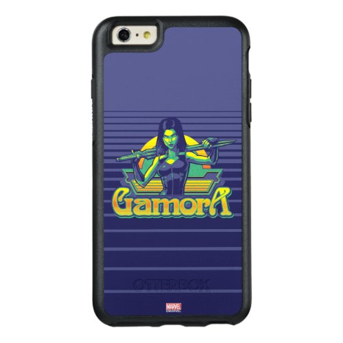 Guardians of the Galaxy  Gamora Cartoon Badge OtterBox iPhone 66s Plus Case