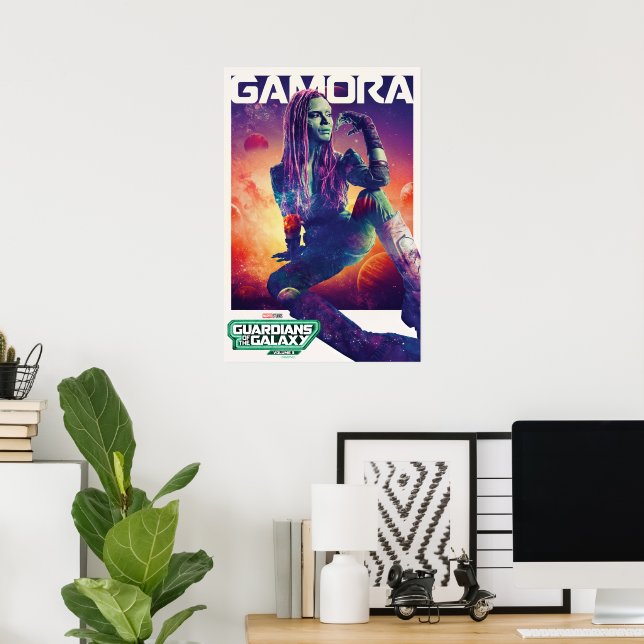 Guardians of the Galaxy Gamora Character Poster (Home Office)