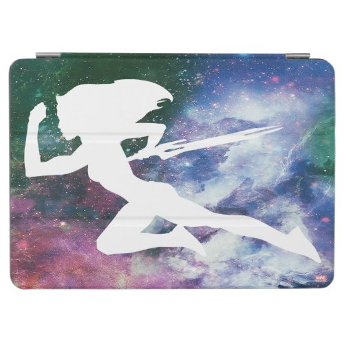 Guardians of the Galaxy  Gamora Galaxy Cutout iPad Air Cover