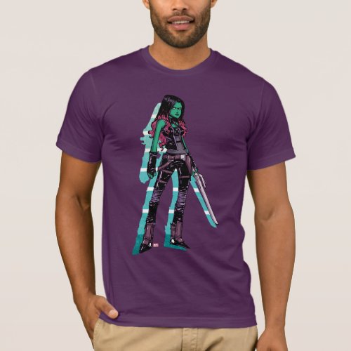 Guardians of the Galaxy  Gamora Mugshot T_Shirt