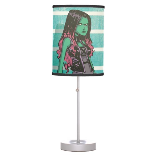 Guardians of the Galaxy  Gamora Mugshot Table Lamp